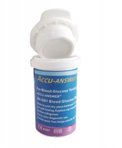 Accu Answer Glucose Meter Test Strip