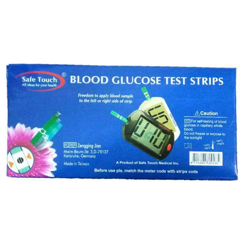 Safe touch Glucometers strips