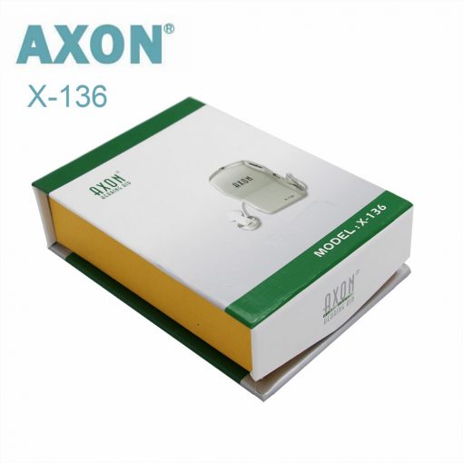 Original Brand Axon X 136 Ear Care Adjustable Pocket Hearing aid Ear Analogue sound Voice amplifier