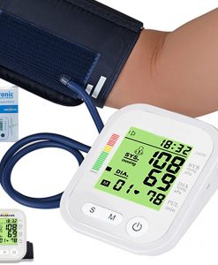 Digital Electronic Blood Pressure Monitor White RAK283