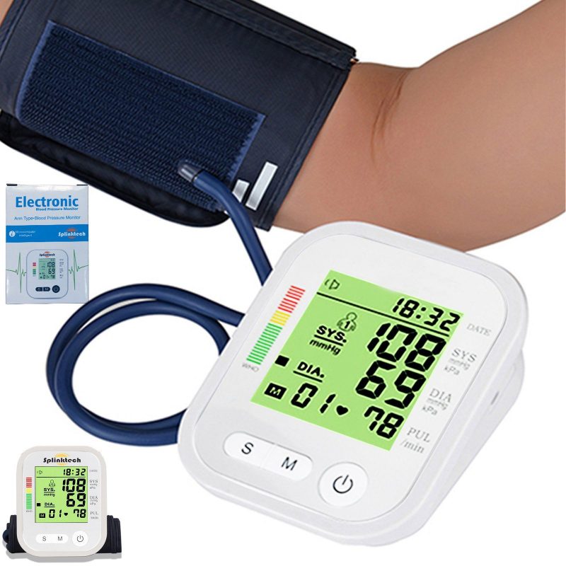 Digital Electronic Blood Pressure Monitor White RAK283