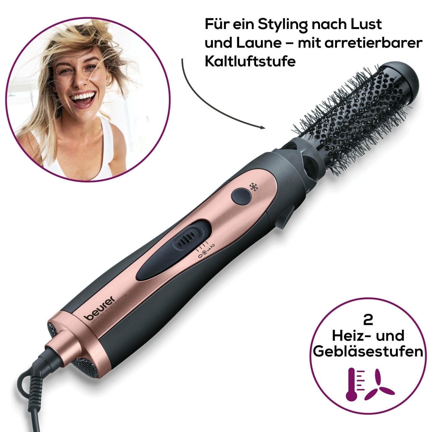 Beurer HT 50 Hot Styler Air Brush Medistore