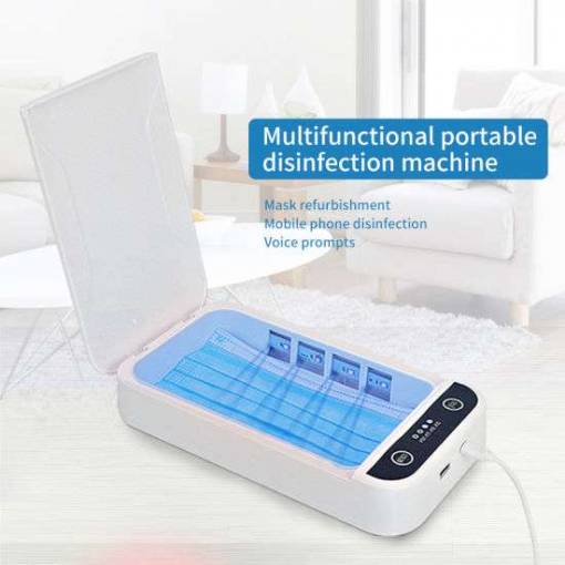 2020 New Design Multi Function Disinfection Box Phone UV Light Box Sterilizer