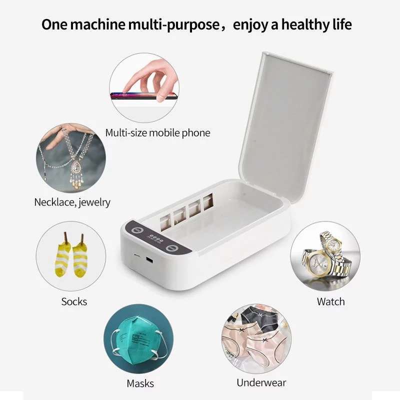 Robotcube Portable Sanitizer Sterilizator UV Sterilizer Cell Phone Disinfection