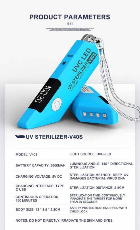 SF V40S UVC STERILIZATION WAND 1