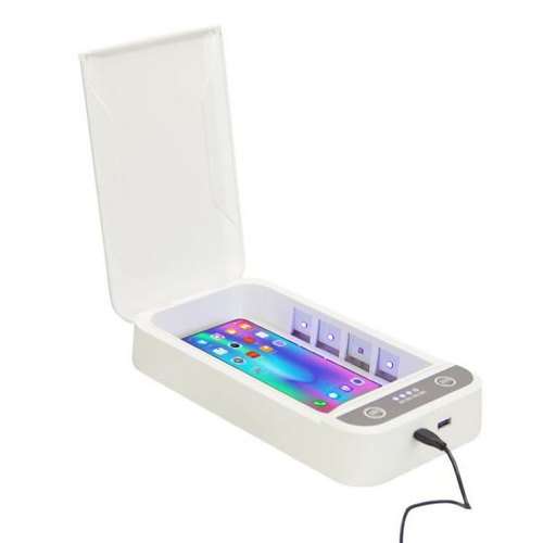 uv sterilization box with wireless charging pad 500x500 1