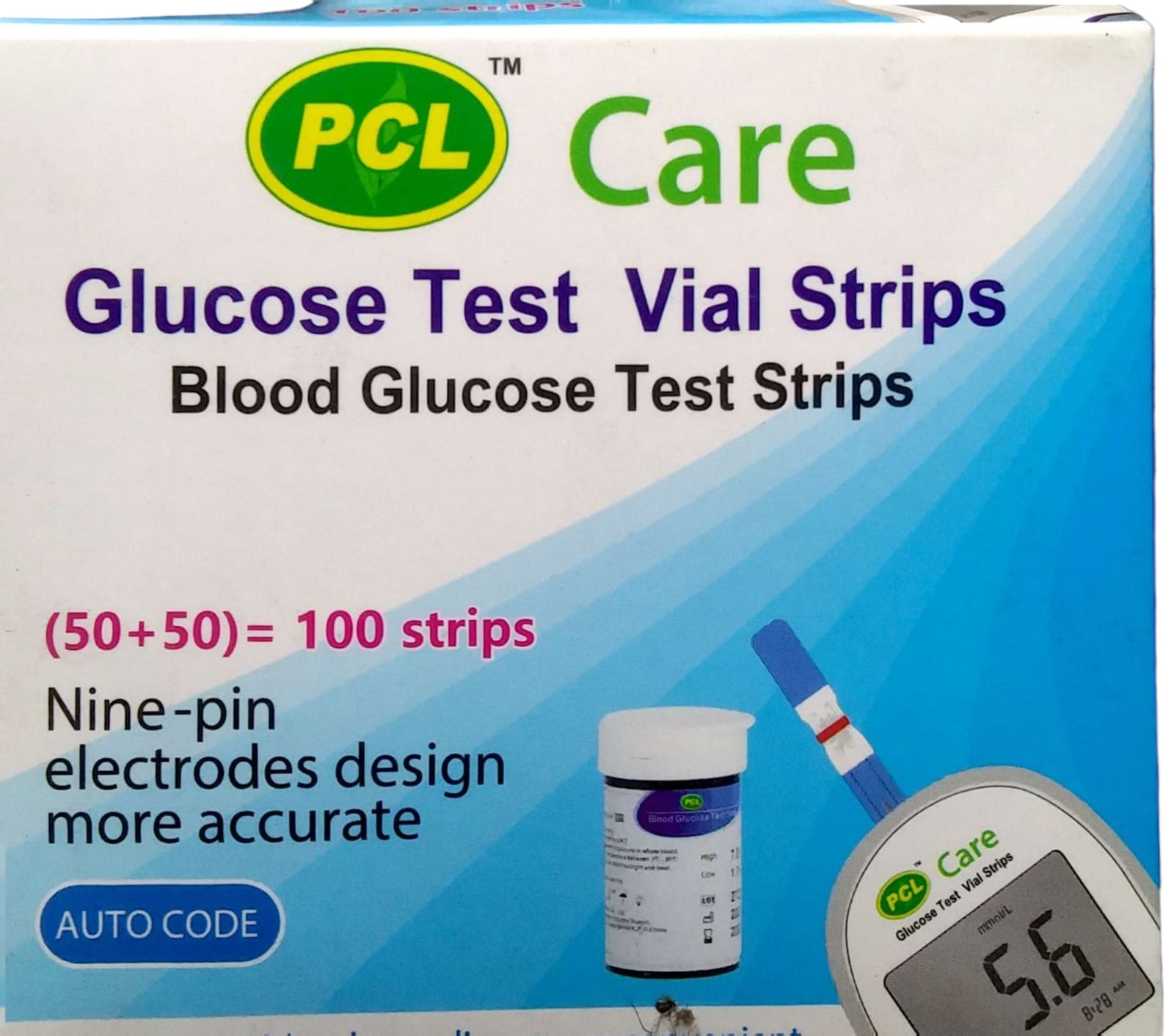 PCL Care Glucose Test Strips