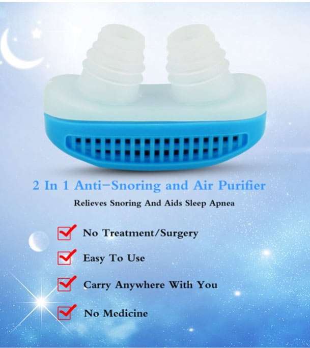 2 in 1 Anti Snoring & Air Purifier Device - Image 3