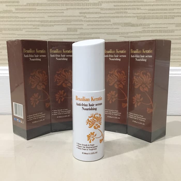 Brazilian Keratin Anti-Frizz Hair Serum Nourishing