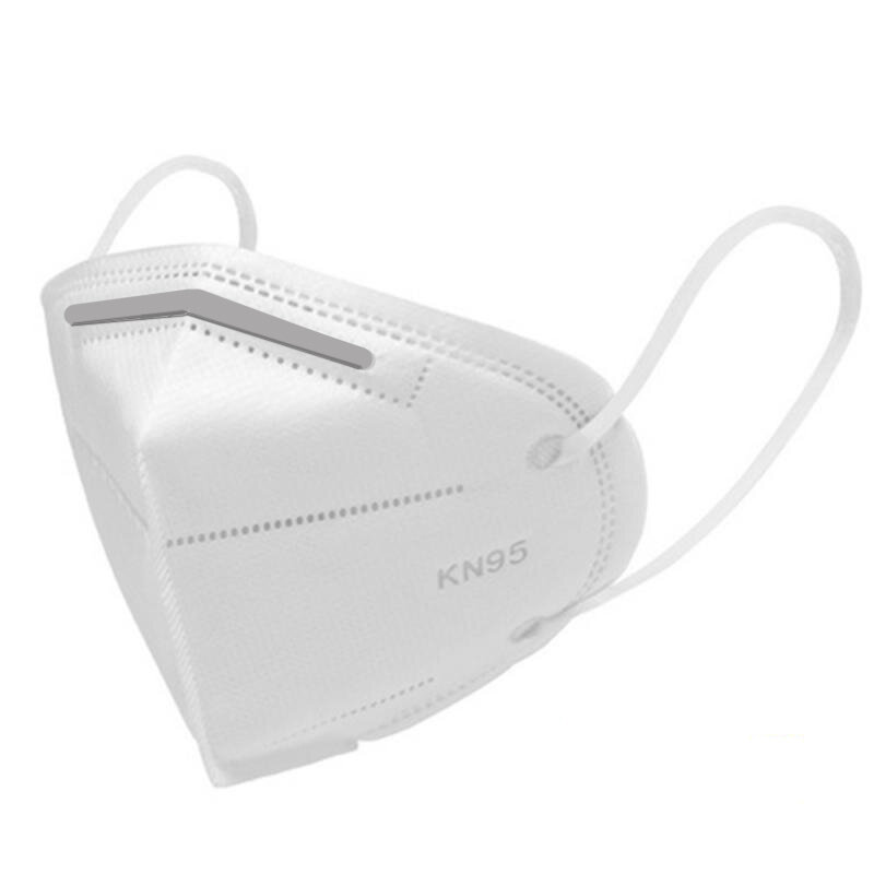 KN95 Face Mask with Elastic Ear Loop Surgical Respirator Mask