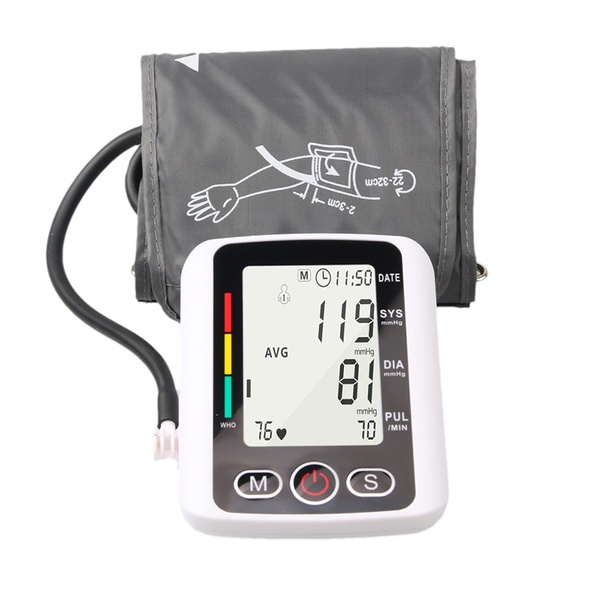 Electronic Upper Arm Blood Pressure Monitor B03