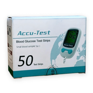 Accu Test - 50 Piece Blood Glucose Strips