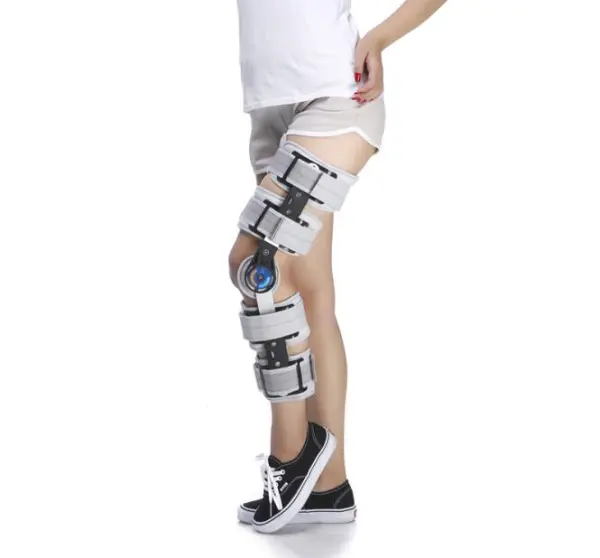 Adjustable Adult Orthosis Knee Support Brace for Stroke Patient - Image 2