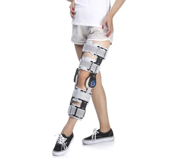 Adjustable Adult Orthosis Knee Support Brace for Stroke Patient - Image 3