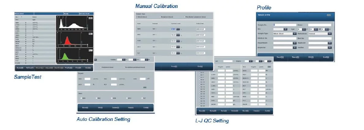 BS 100 Semi Auto Hematology Analyzer - Bioss - Image 2