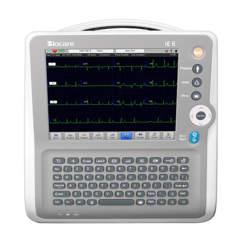 Electrocardiograph 6 Channel Biocare IE-6 ECG Machine - Image 2