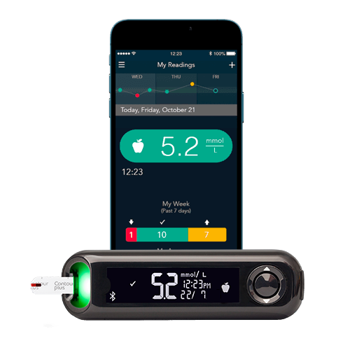 Contour Plus ONE Smart Blood Glucose Monitoring System