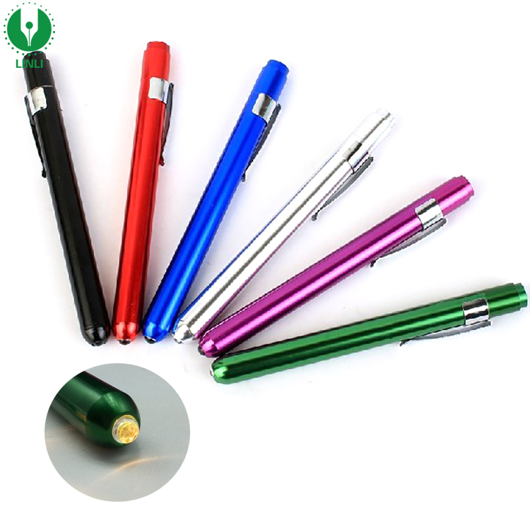 Portable Pen Light LED Flashlight Pocket Medical Torch Light