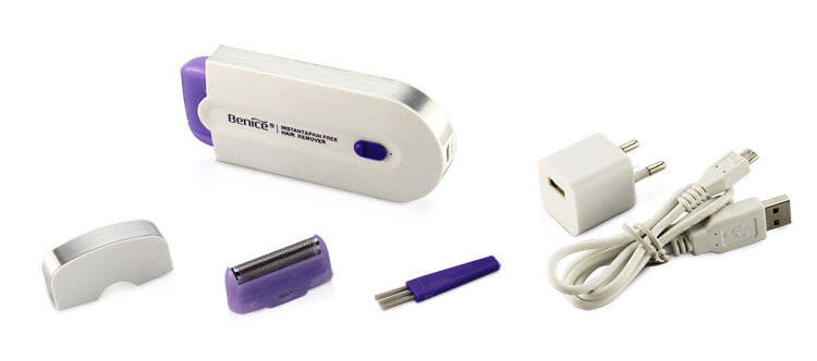 Lady Face Body Shaver Hair Remover Instant Pain Free Hair Trimmer - Image 2