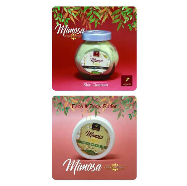 Mimosa Skin Cleanser+Face & Body Butter Combo Offer