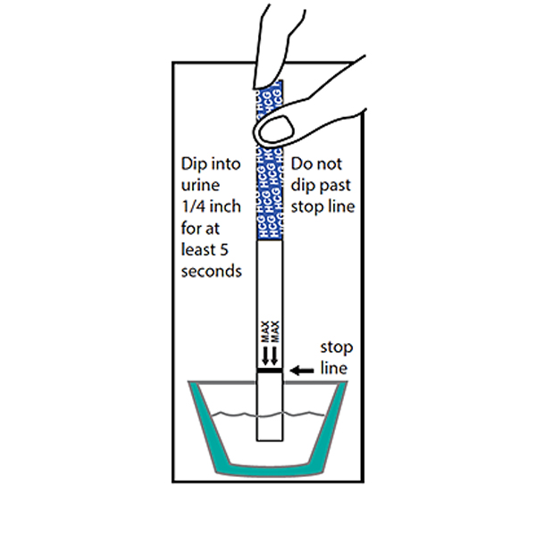 HCG Rapid Pregnancy Test Strip - Image 2
