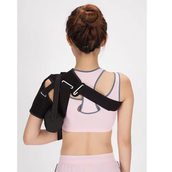 Shoulder arm sling support orthosis brace with Handbag for fracture rehabilitation - Image 2