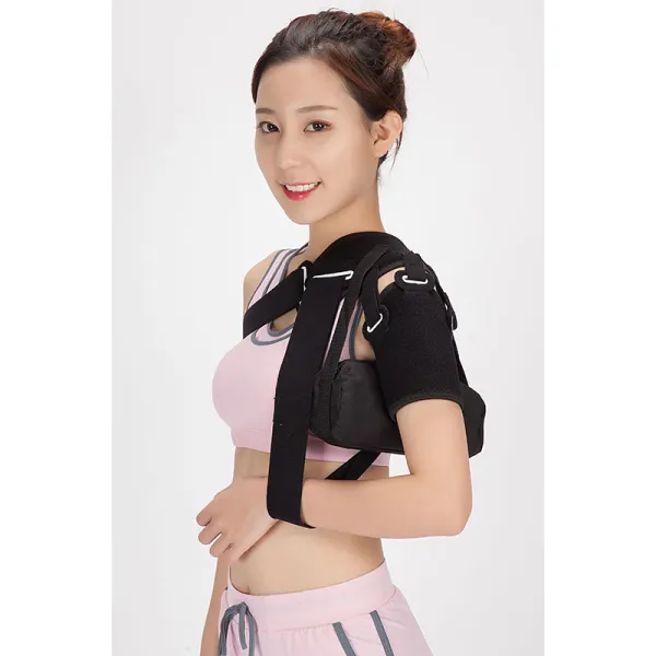 Shoulder arm sling support orthosis brace with Handbag for fracture rehabilitation - Image 3