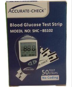 Accurate Check Blood Glucose Test Trip
