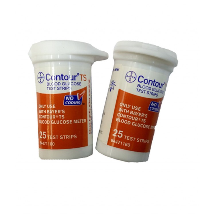 Bayer Contour TS Glucose Test 50 Strips - Image 2