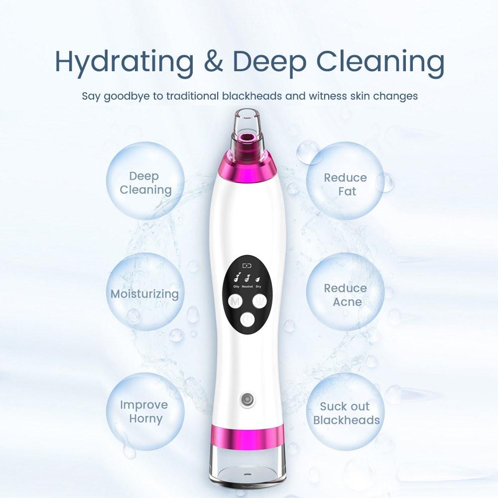 Blackhead Remover with Pimple Extractor Sucker Moisturizing Vacuum Suction - Image 3