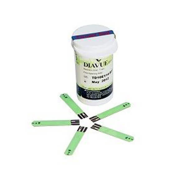 DIAVUE Prudential Glucose Test Strip - 50 pcs