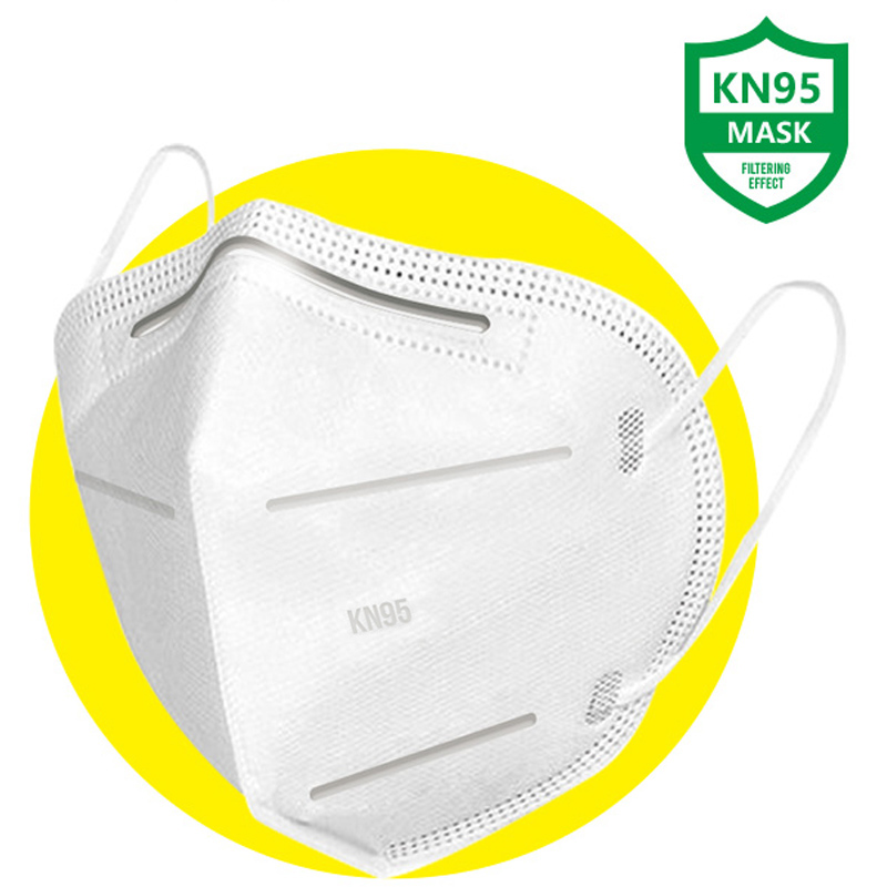 KN95 Face Mask with Elastic Ear Loop Surgical Respirator Mask - Image 3