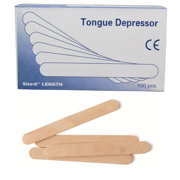 Tongue Depressor - Wood (100pc)