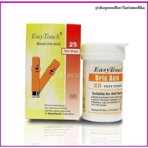 easy touch uric acid test strips price