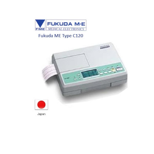 Fukuda Cardisuny C120 3-Channel ECG Machine
