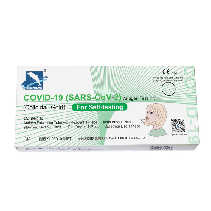 Deepblue COVID-19 Antigen Saliva Test Kit - 05 Test - Image 2