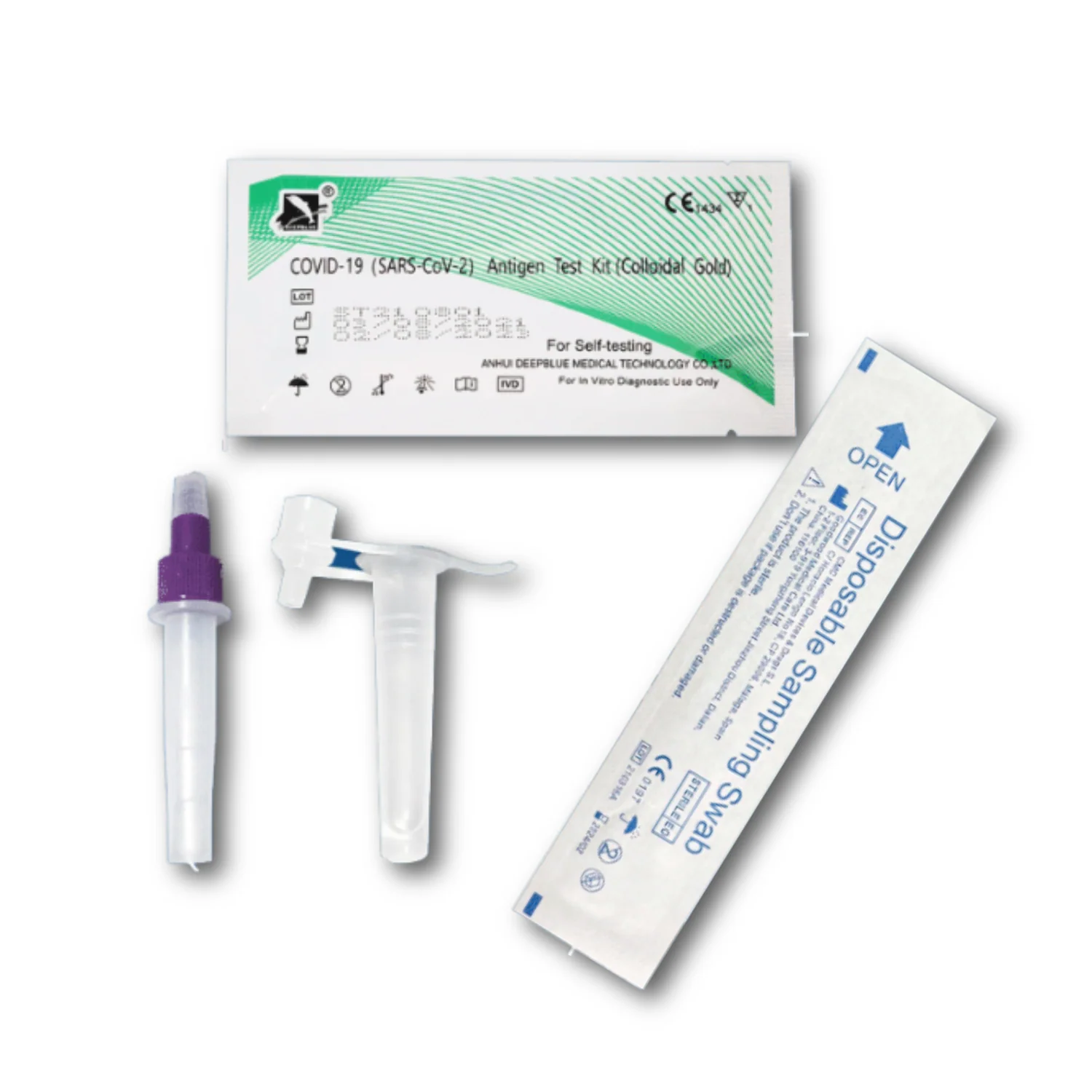 Deepblue COVID-19 Antigen Saliva Test Kit - 05 Test