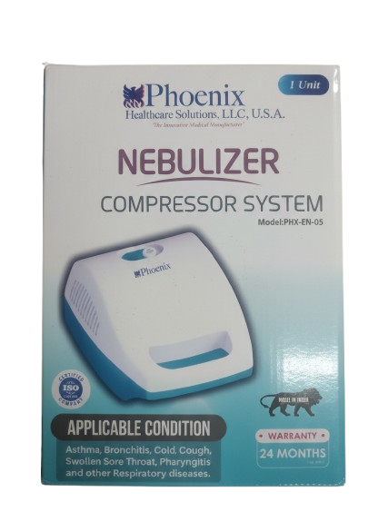 Phoenix Nebulizer Compressor System PHX-EN-05
