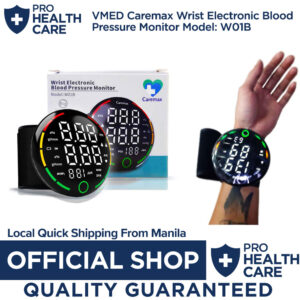 Rechargeable Wrist Blood Pressure Monitor with LED Display