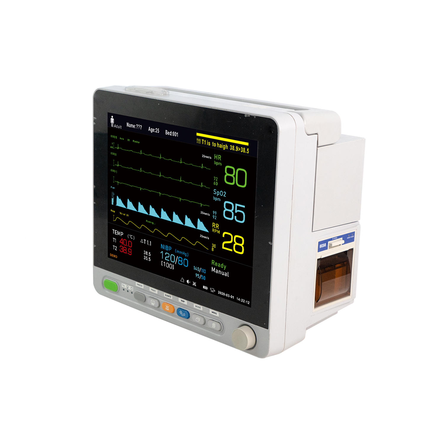 UTECH UM2012V Veterinary Monitor 12.1-inch - Image 2