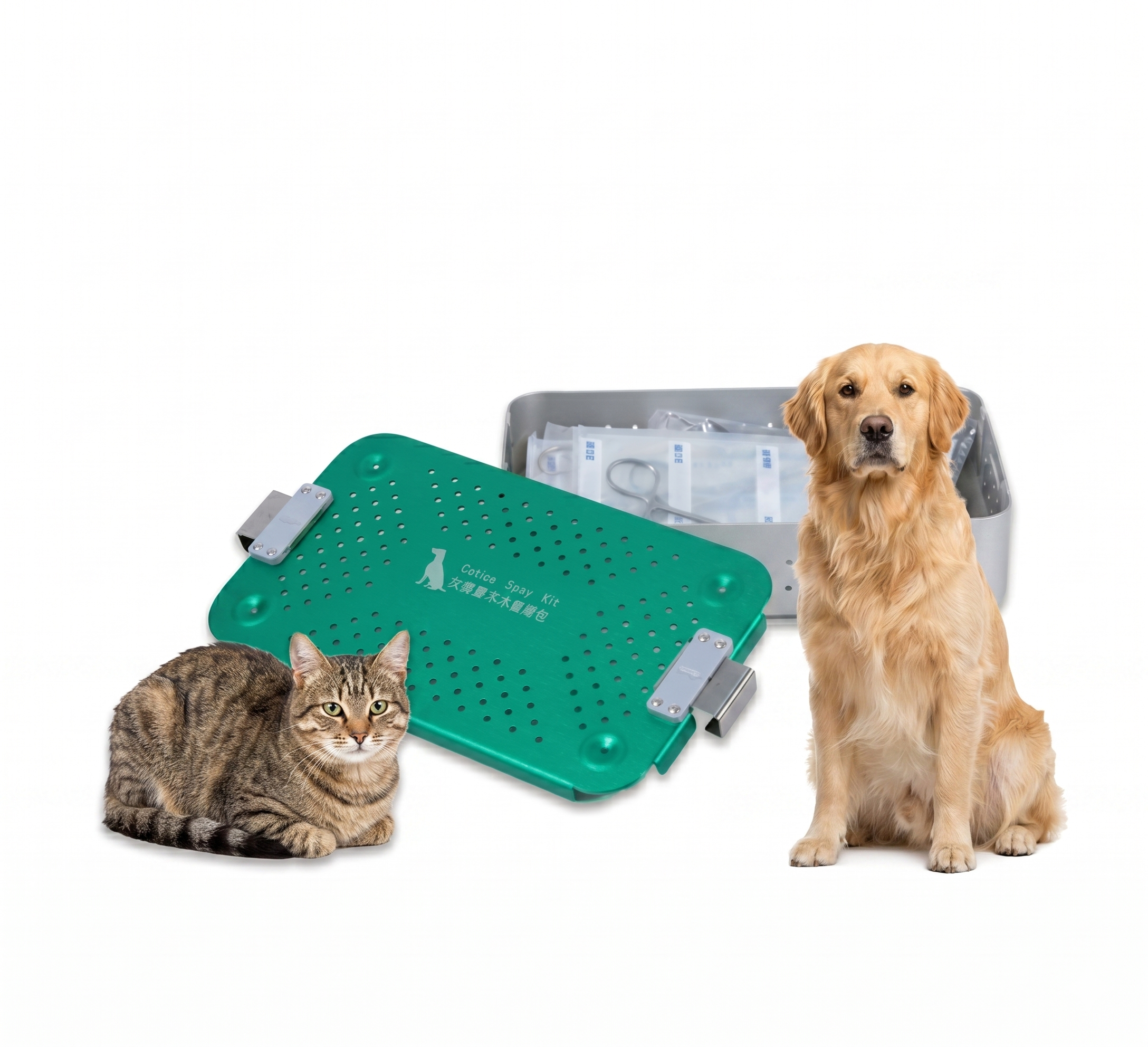 YSENMED YSVET-M014 Veterinary General Surgical Instrument Set