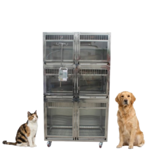 YSENMED YSVET1220A Pet Display Cages