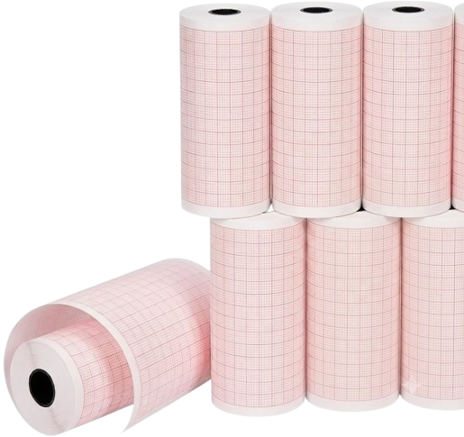 6 Channel ECG Paper for ECG Printing 80×30 mm