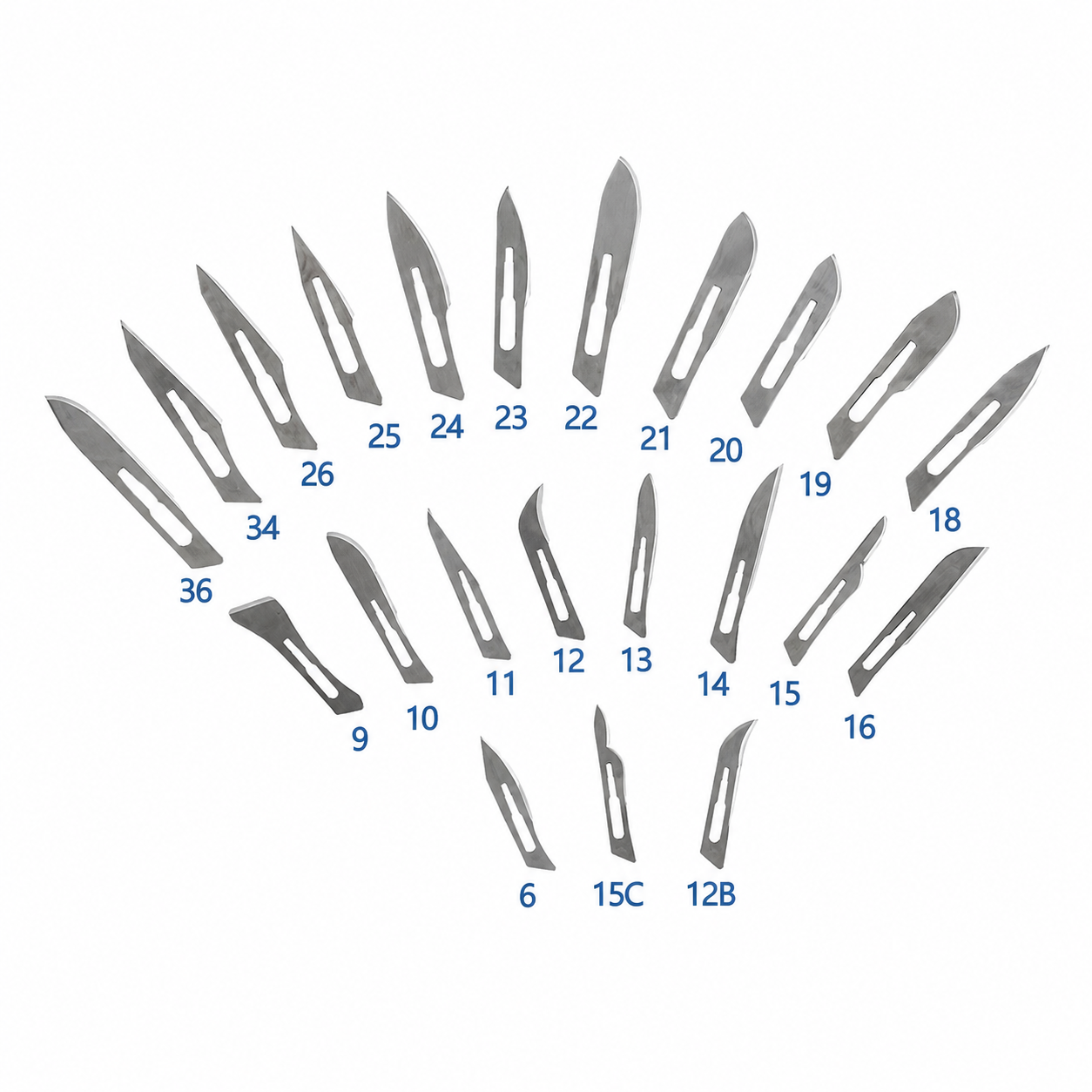 Carbon Steel Sterile Surgical Blades